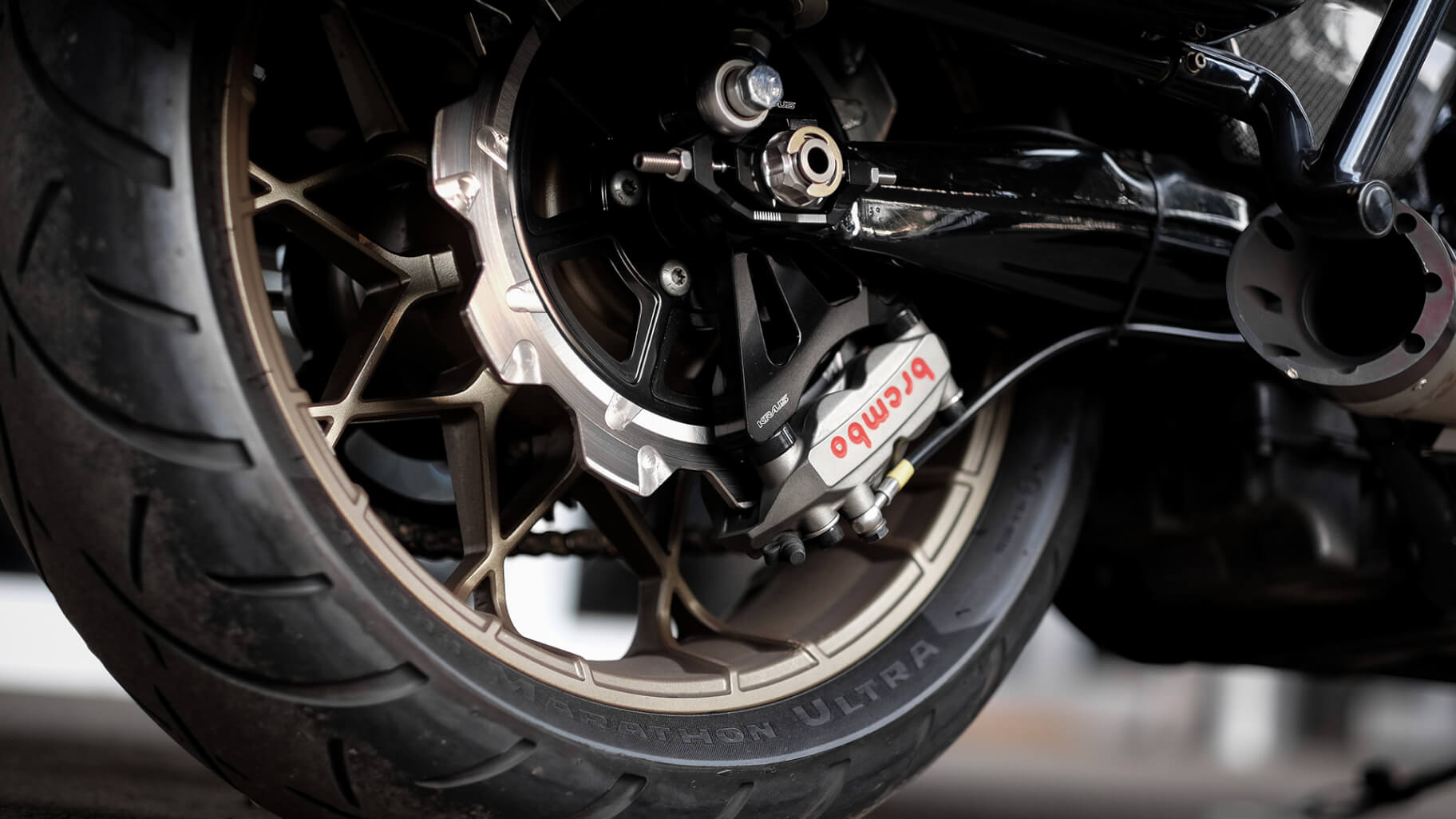 v-twin wheels and performance brake upgrade Kraus