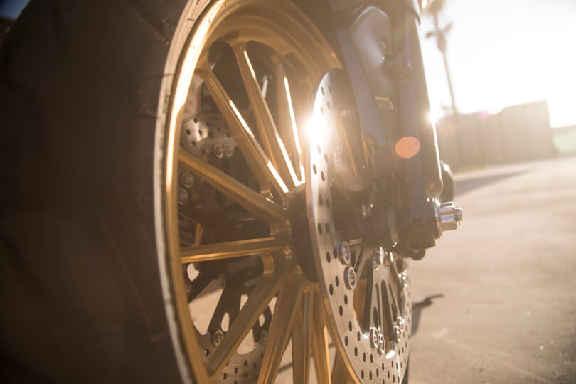 Kraus Bagger Wheel Upgrades create a muscular look